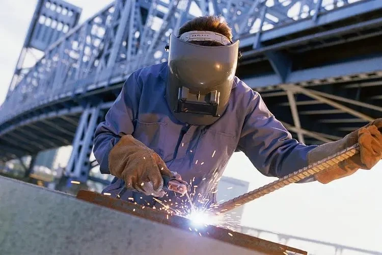 Welding caused fire accident