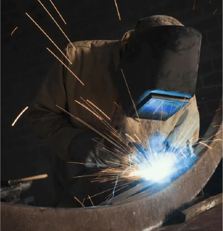 Steel structure welding accident