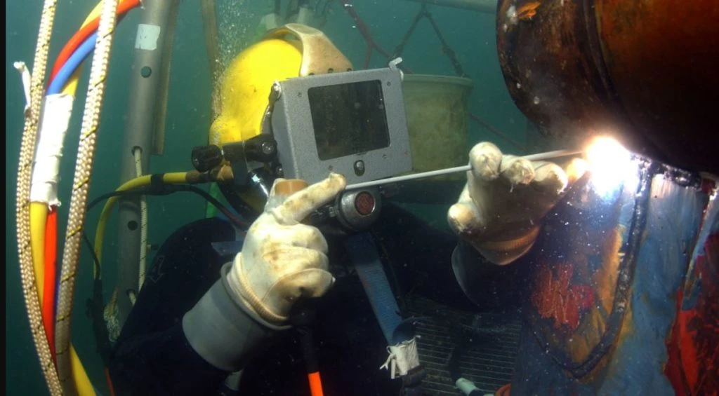 Stick Underwater Welding