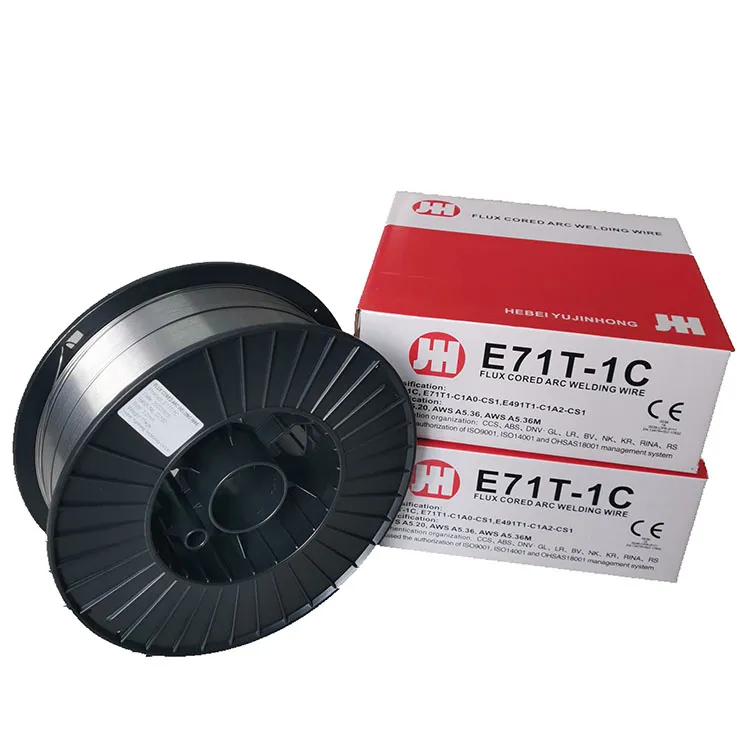 china gasless arc welding wire e71t-gs