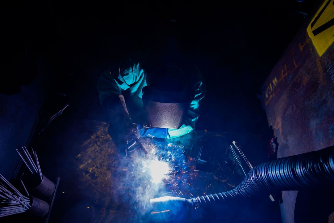 Welding explosion accident